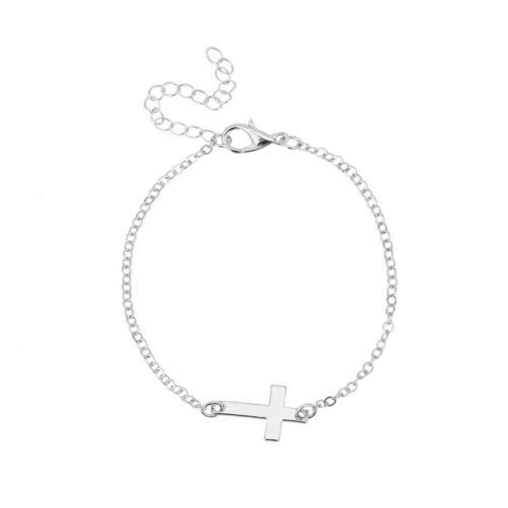 Cross Chain Bracelet