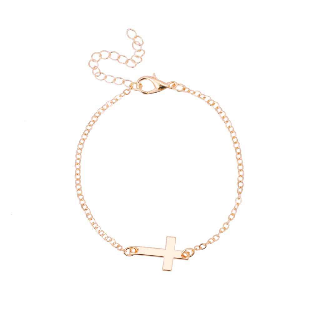 Cross Chain Bracelet