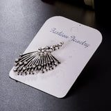 Ear Cuff with Sparkling Crystal Accents