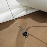 Heart-Shaped Pendant Necklace