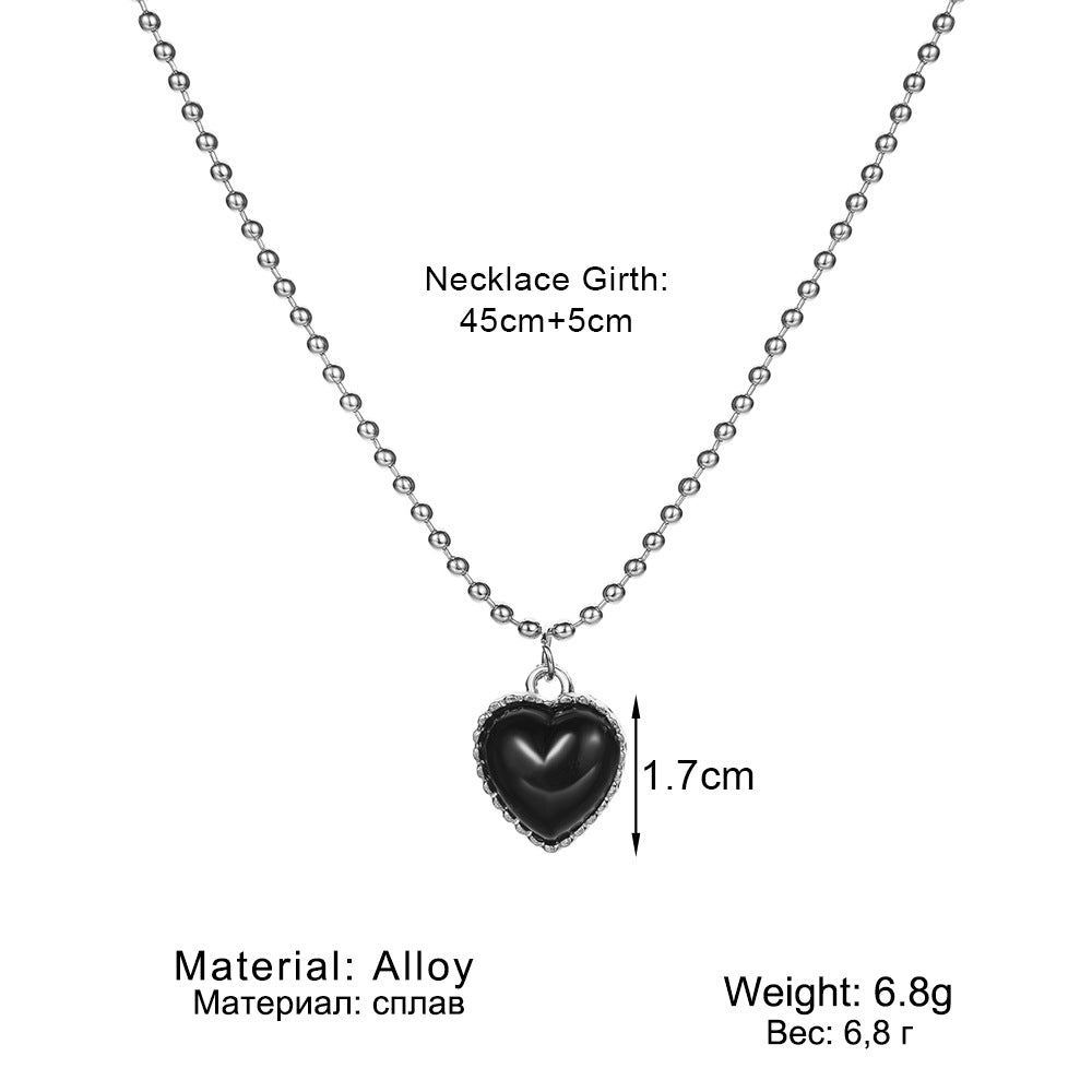 Heart-Shaped Pendant Necklace