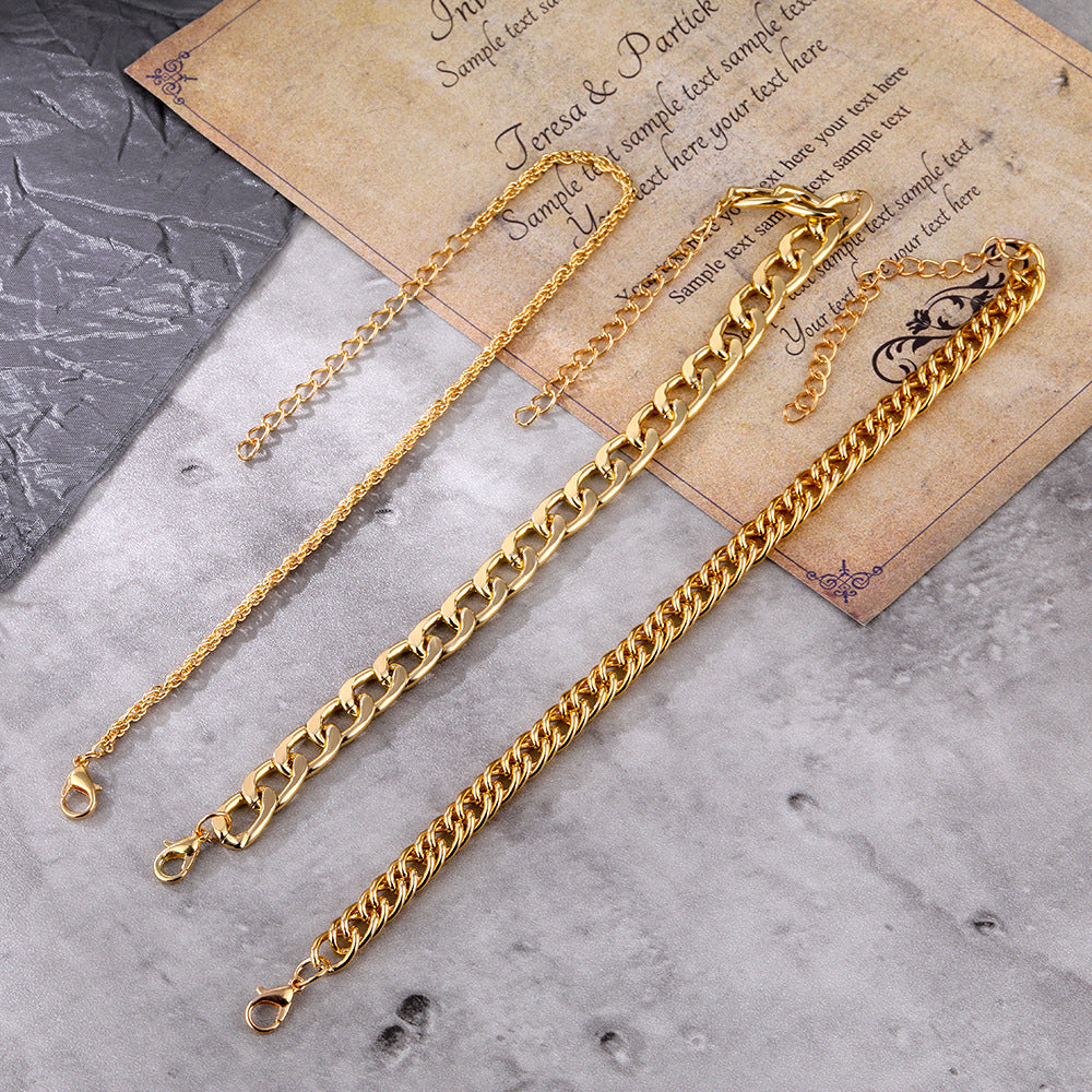 Elegant Gold Chain Bracelets