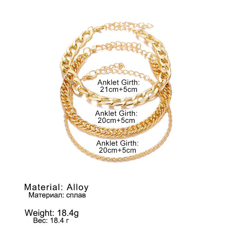 Elegant Gold Chain Bracelets