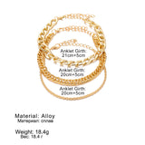 Elegant Gold Chain Bracelets