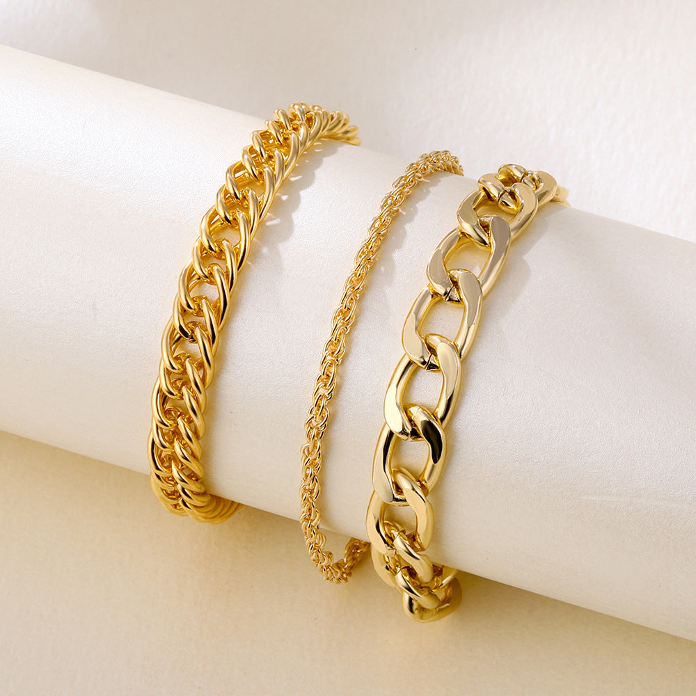 Elegant Gold Chain Bracelets