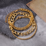Elegant Gold Chain Bracelets
