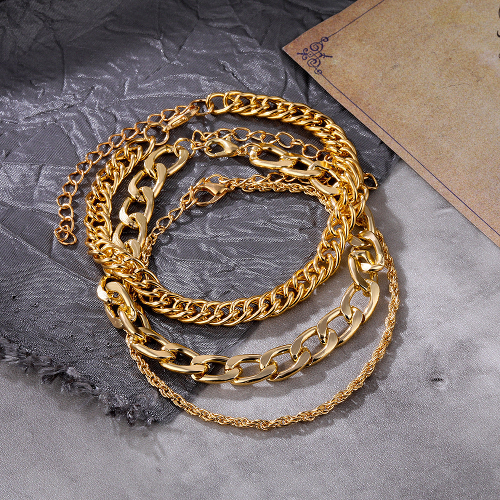 Elegant Gold Chain Bracelets