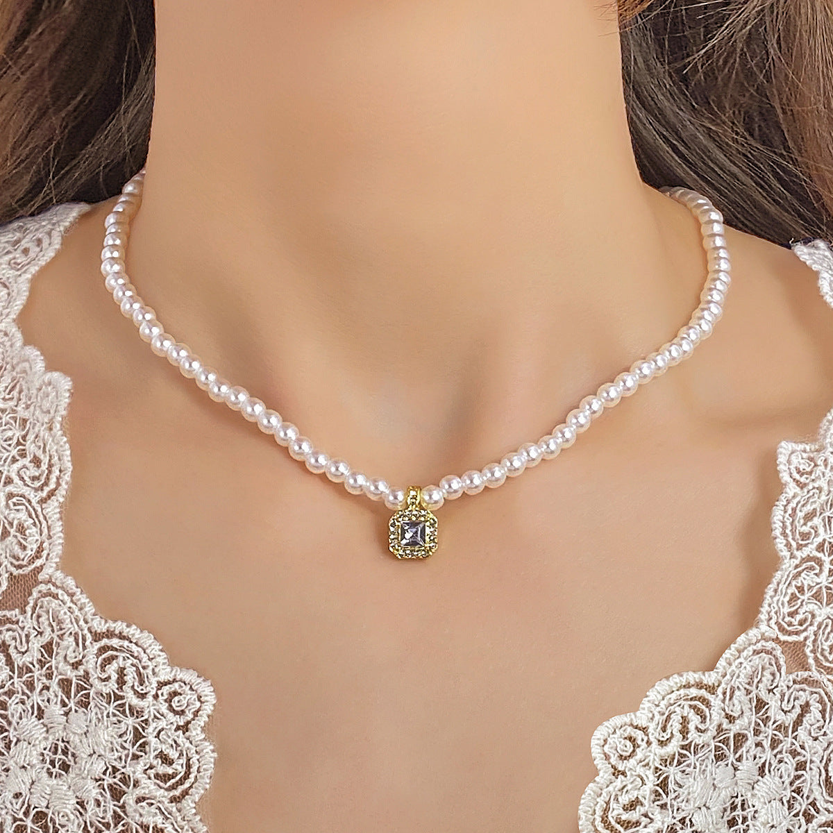 Pearl Pendant Necklace