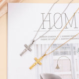 Eternal Faith Crucifix Pendant Necklace