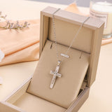 Eternal Faith Crucifix Pendant Necklace