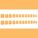 Women’s Solid Short Square Press On Nails