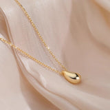 Teardrop Pendant Necklace