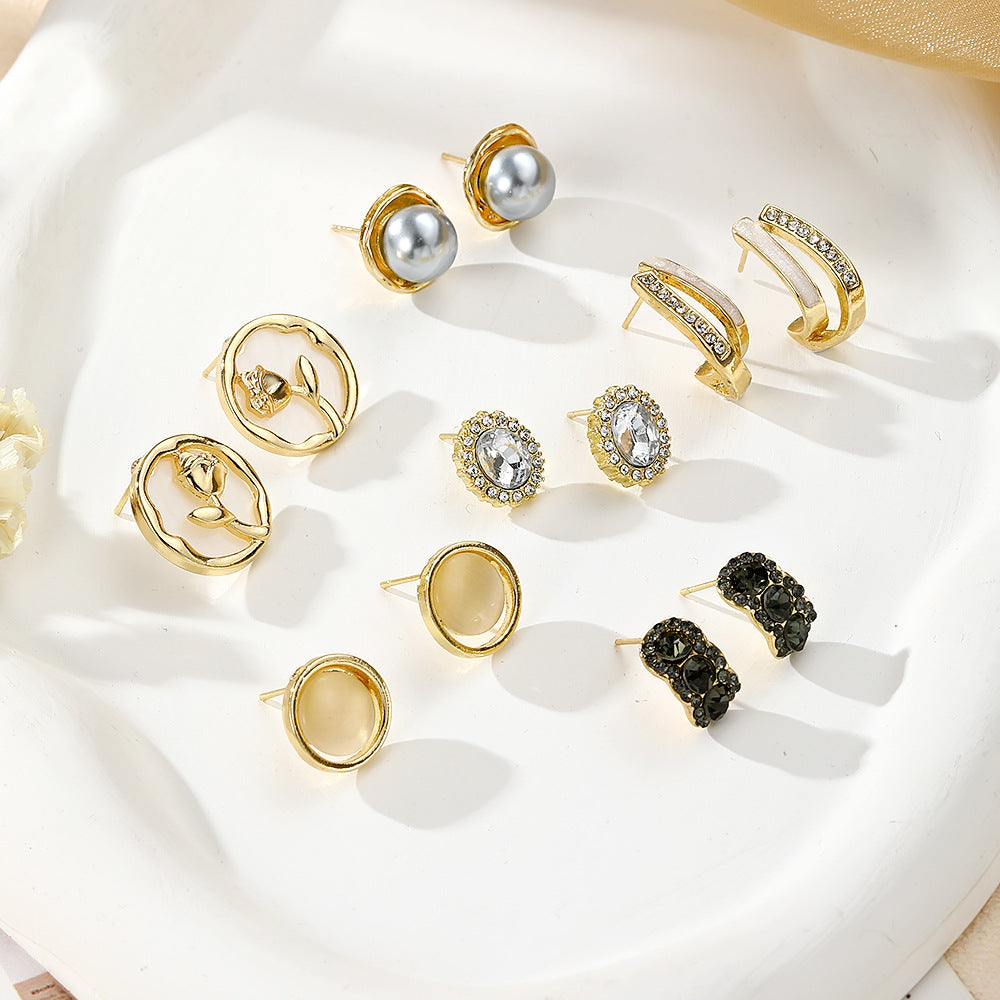 Women's Vintage Gold-Tone Jewelry Set