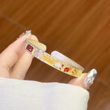 Lucky Charm Adjustable Cuff Bracelet for Women