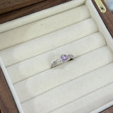 Women`s Adjustable Crystal Gem Open Ring Band