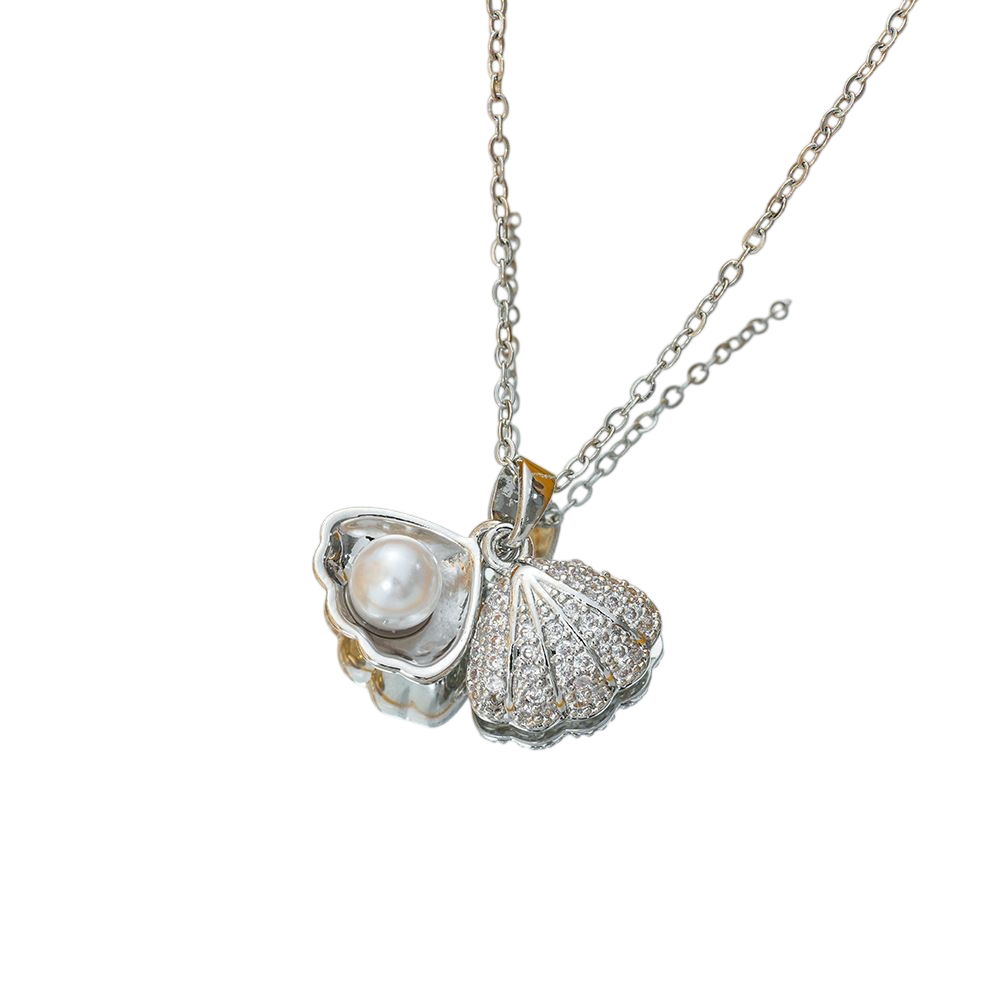 Pearl Shell Pendant Necklace