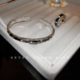 Women's Bracelet and Ring Jewelry Set