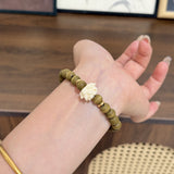 Elephant Beaded Stretch Bracelet