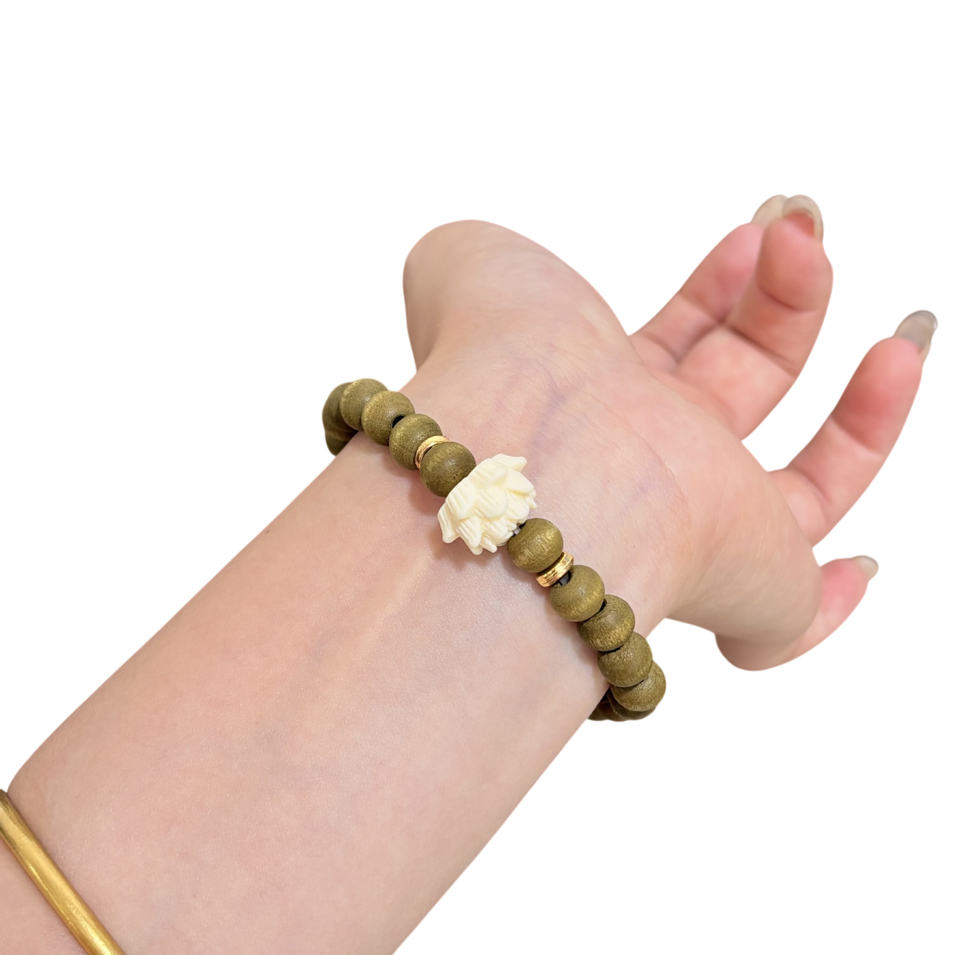 Elephant Beaded Stretch Bracelet