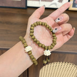Elephant Beaded Stretch Bracelet