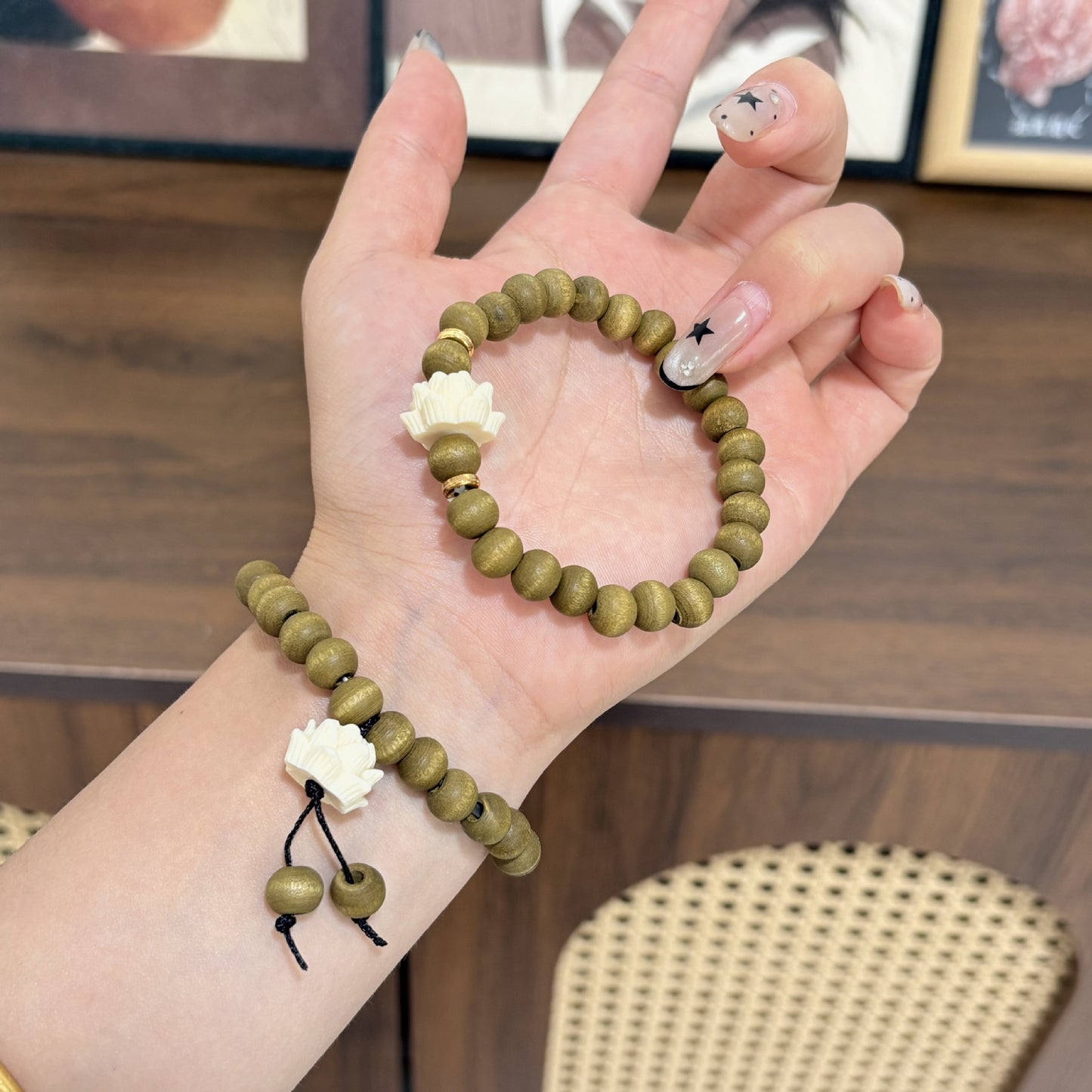 Elephant Beaded Stretch Bracelet