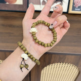 Elephant Beaded Stretch Bracelet