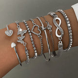 Women's   Charm Bracelet Set