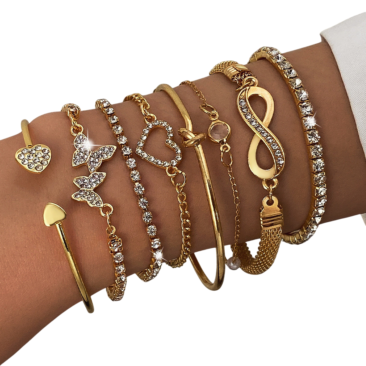 Women's   Charm Bracelet Set