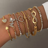 Women's   Charm Bracelet Set