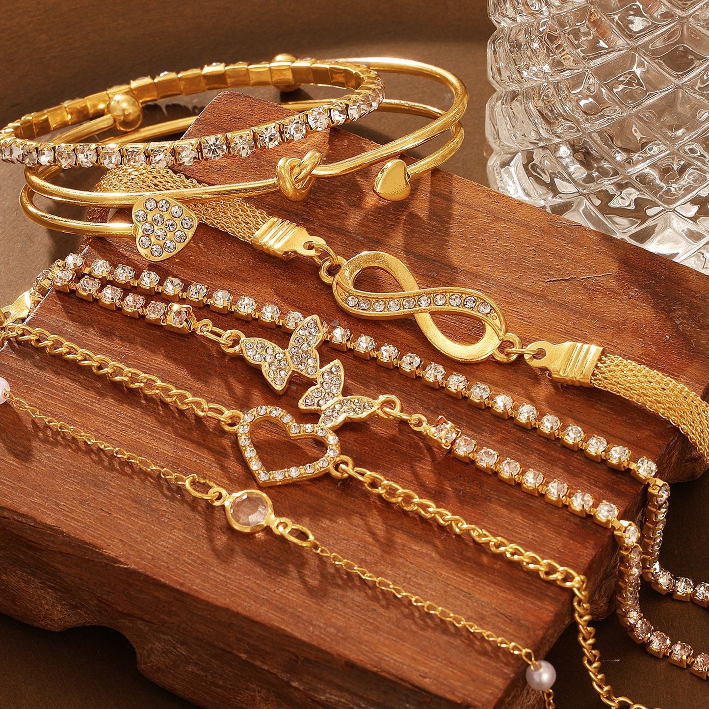 Women's   Charm Bracelet Set