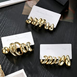 Women's Gold-Tone Chunky Hoop Drop Earrings