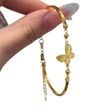 Women’s Butterfly Charm Chain Bracelet