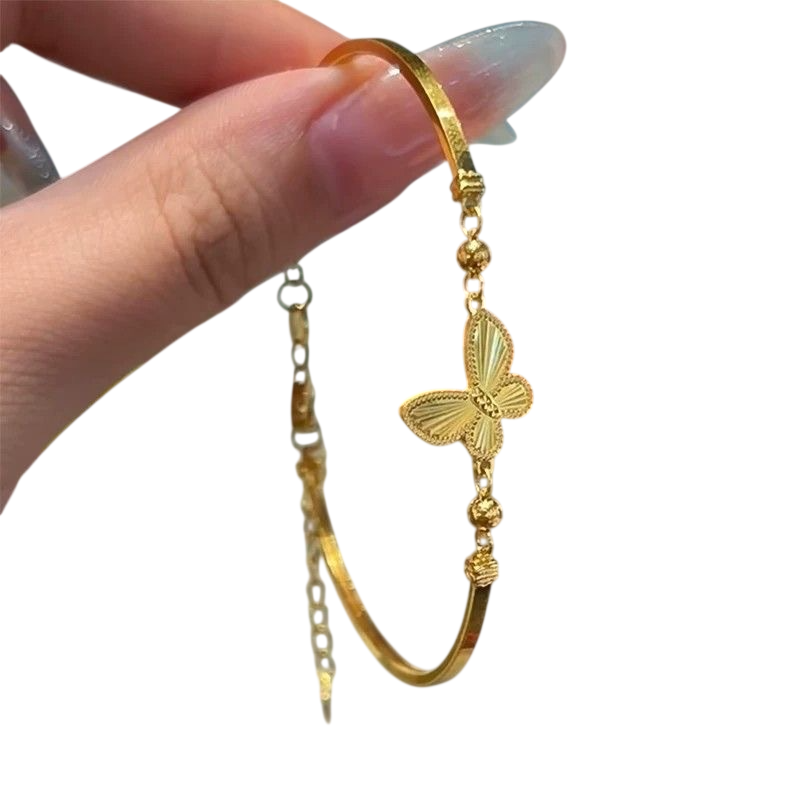 Women’s Butterfly Charm Chain Bracelet