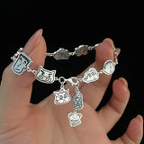 Cartoon Charm Bracelet for Women and Girls