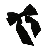 Velvet Bow Hair Clip for Women