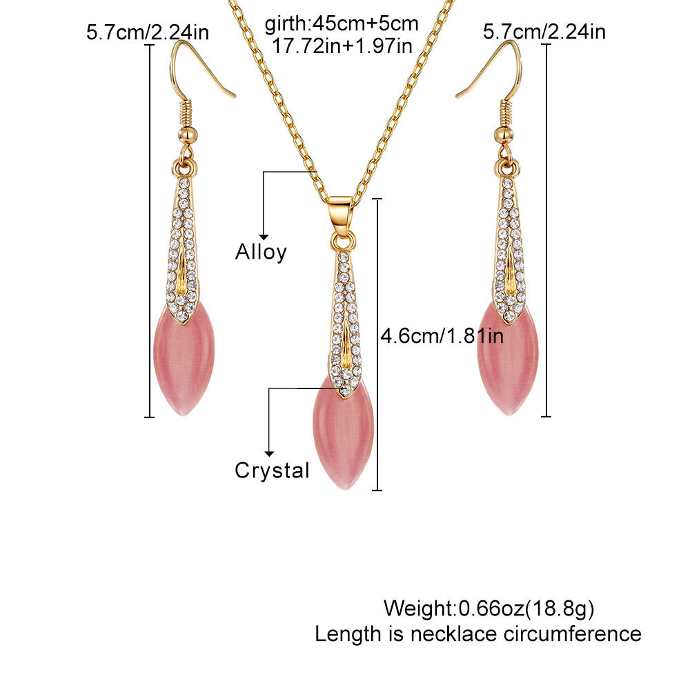 Elegant   Necklace and Earrings Set for Women