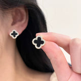 Clover Stud Earrings for Women