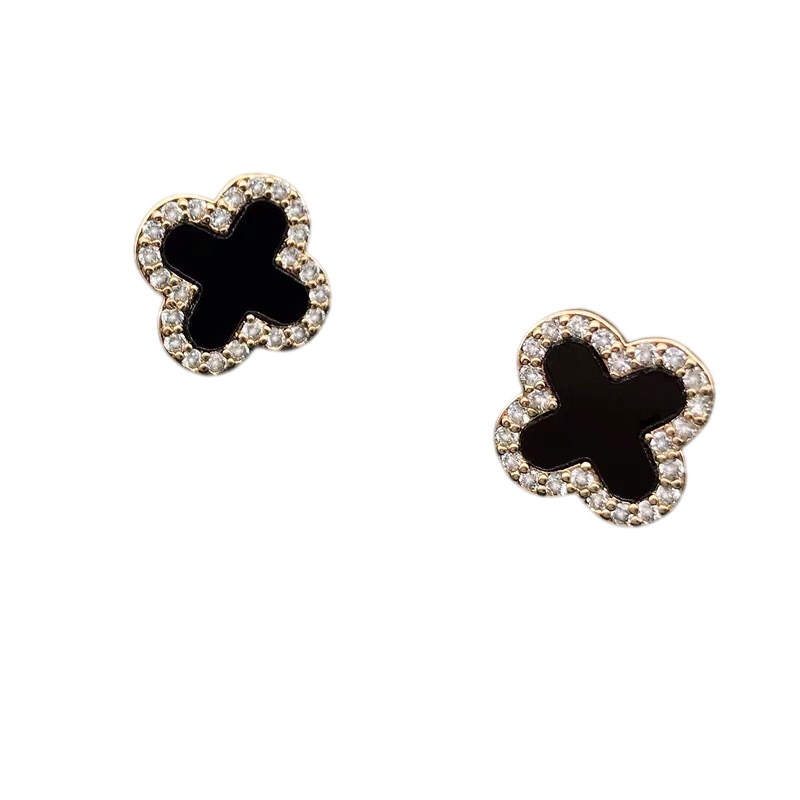 Clover Stud Earrings for Women