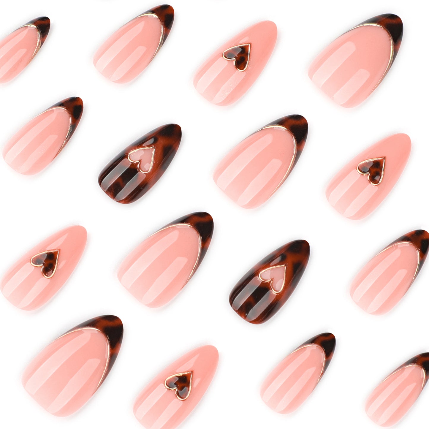 Elegant Leopard Print Nail Art