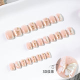 Elegant Nude Nail Art