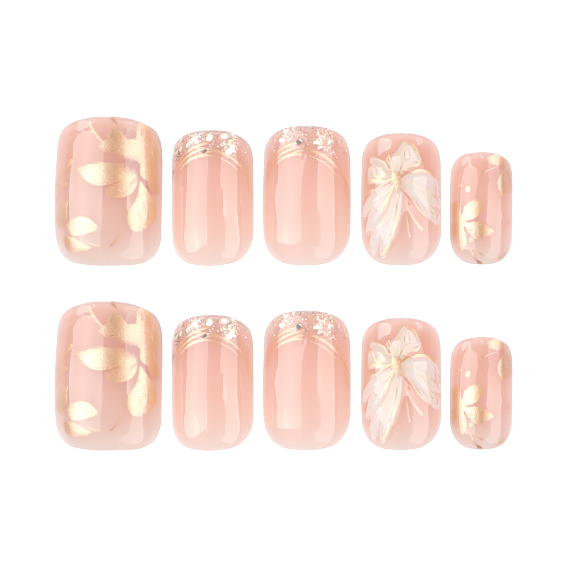 Elegant Nude Nail Art