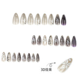 3D Floral Butterfly Nail Art