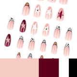 Elegant Mixed-Design Nail Art Set