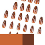Elegant Brown Nail Art