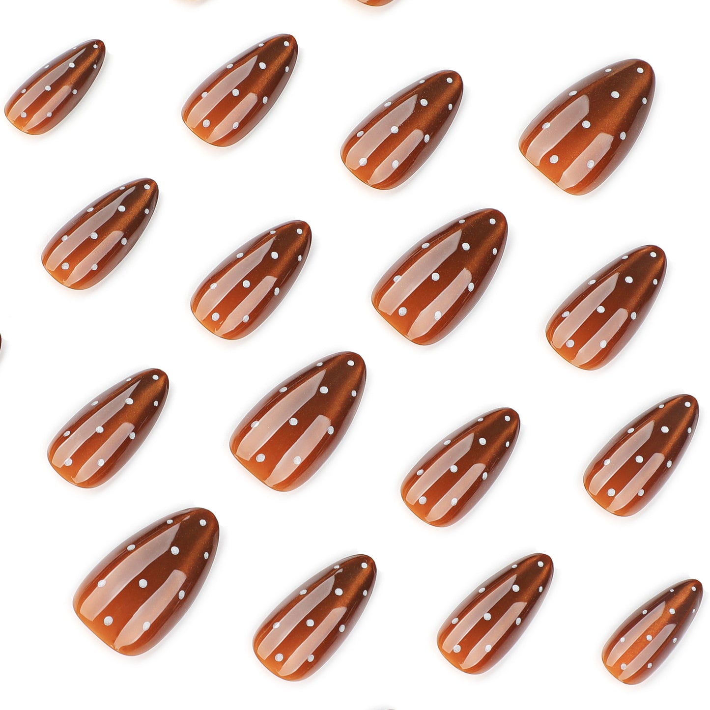 Elegant Brown Nail Art