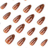 Elegant Brown Nail Art