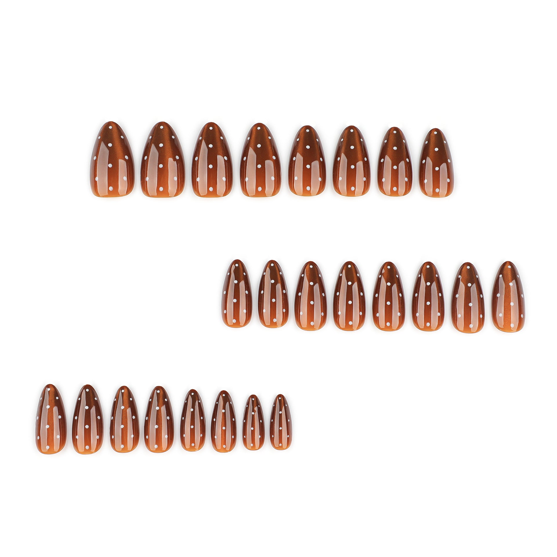 Elegant Brown Nail Art