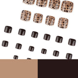 Leopard Print Gel Nail Art Set