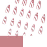 Polka Dot Stiletto Nails Art