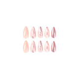 Glitter Marbled Nail Art